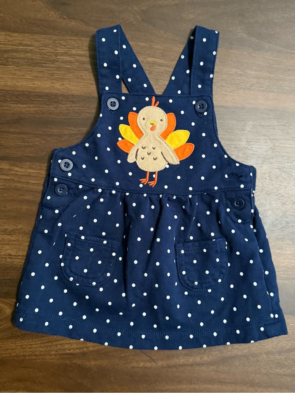 Baby girl thanksgiving dress